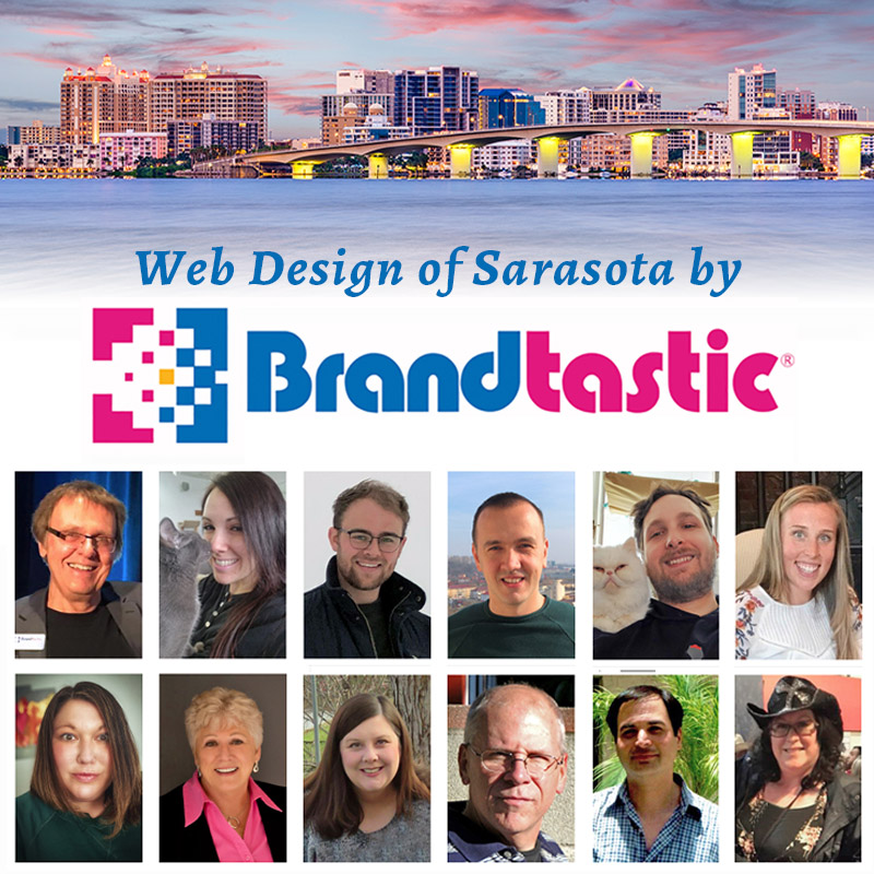 Web Design of Sarasota by Brandtastic's Logo