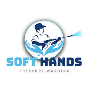 Soft Hands Pressure Washing's Logo