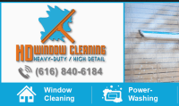 HD Window Cleaning GR's Logo