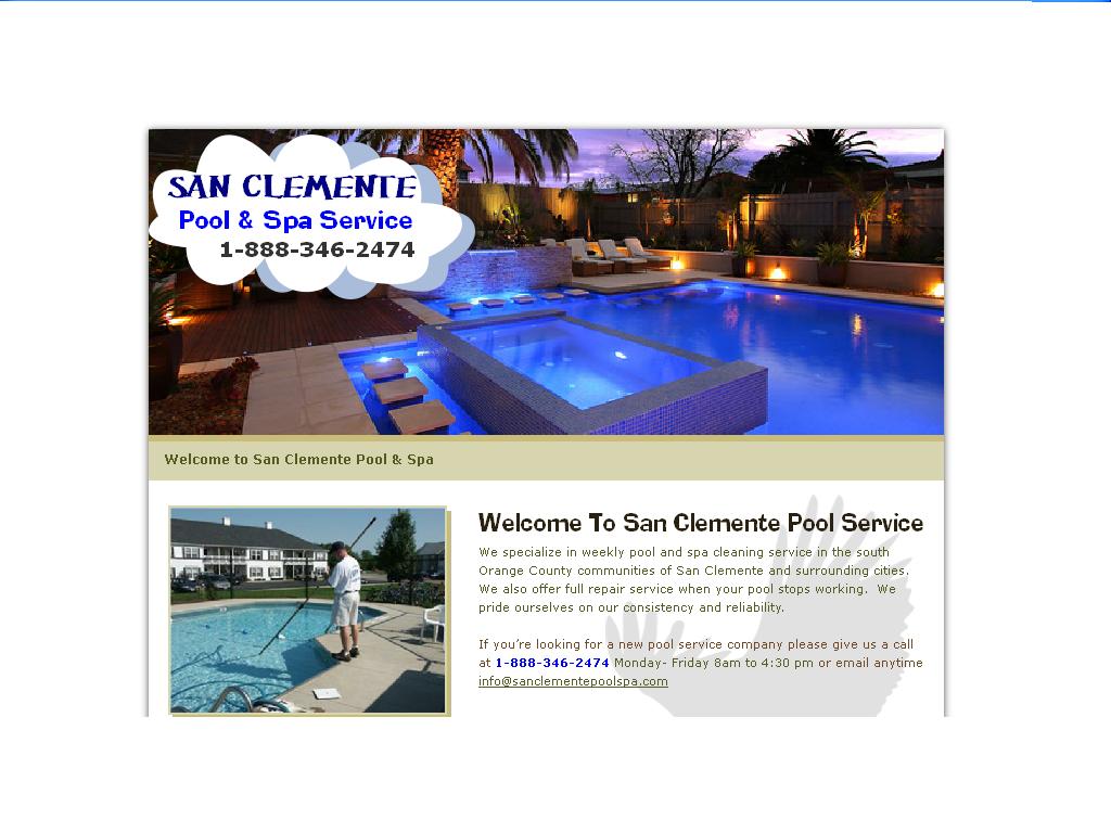 San Clemente Pool Cleaning and Repair's Logo