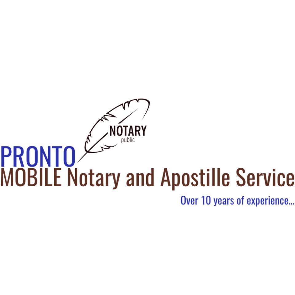PRONTO MOBILE NOTARY and Apostille Services's Logo