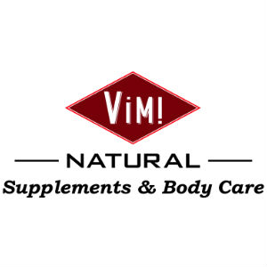 Vim Natural Supplements & Body Care's Logo