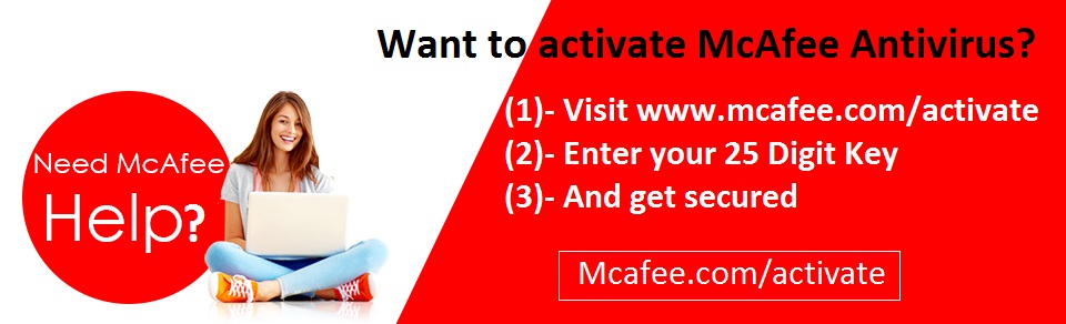 mcafee activate's Logo