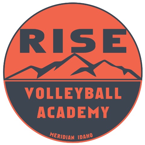 Rise Volleyball Academy's Logo