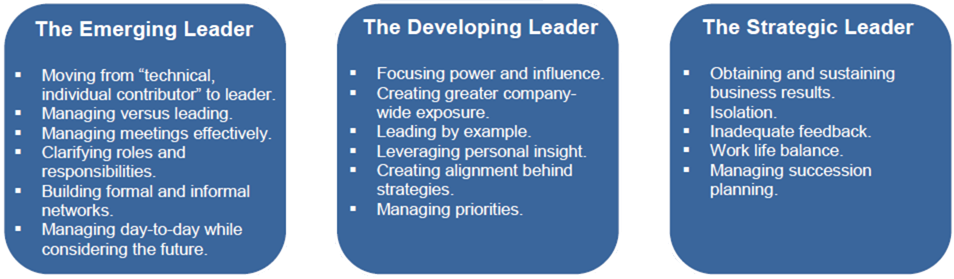 Three Phases of Leadership Development