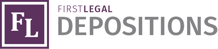First Legal Depositions's Logo