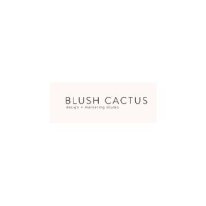 Blush Cactus Design + Marketing Studio's Logo
