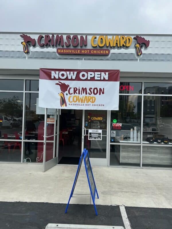 Crimson Coward Nashville Hot Chicken Long Beach California