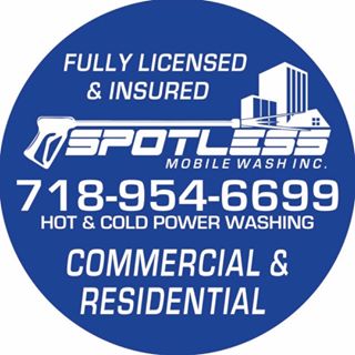 Spotless Mobile Wash Inc -  Brooklyn Power Washing's Logo