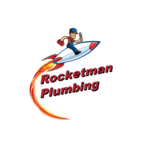 Rocketman Plumbing's Logo
