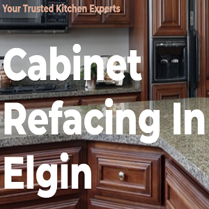 Premium Cabinet Refacing of Elgin's Logo