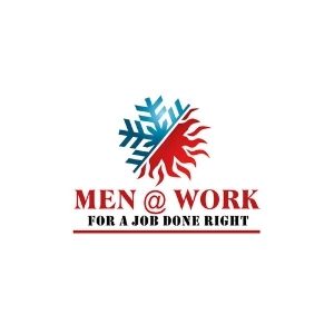 Men at Work Heating & Cooling's Logo