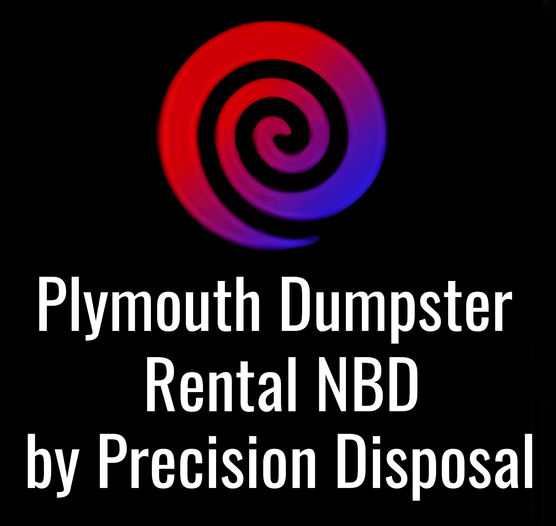 Plymouth Dumpster Rental NBD by Precision Disposal's Logo