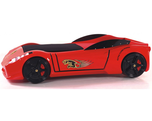 Ferrari Red Car Bed