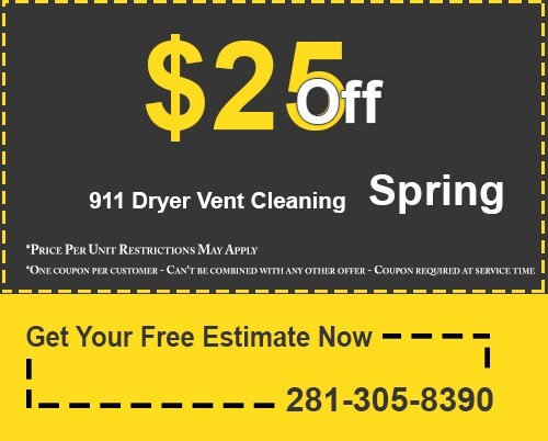 911 Dryer Vent Cleaning Spring TX's Logo