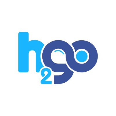 H2go Water On Demand - H2o water company's Logo