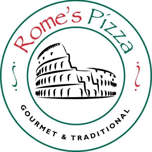 Rome's Pizza's Logo