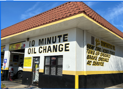 Ten Minute Oil Change's Logo