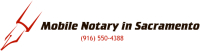 Notary in Sacramento's Logo