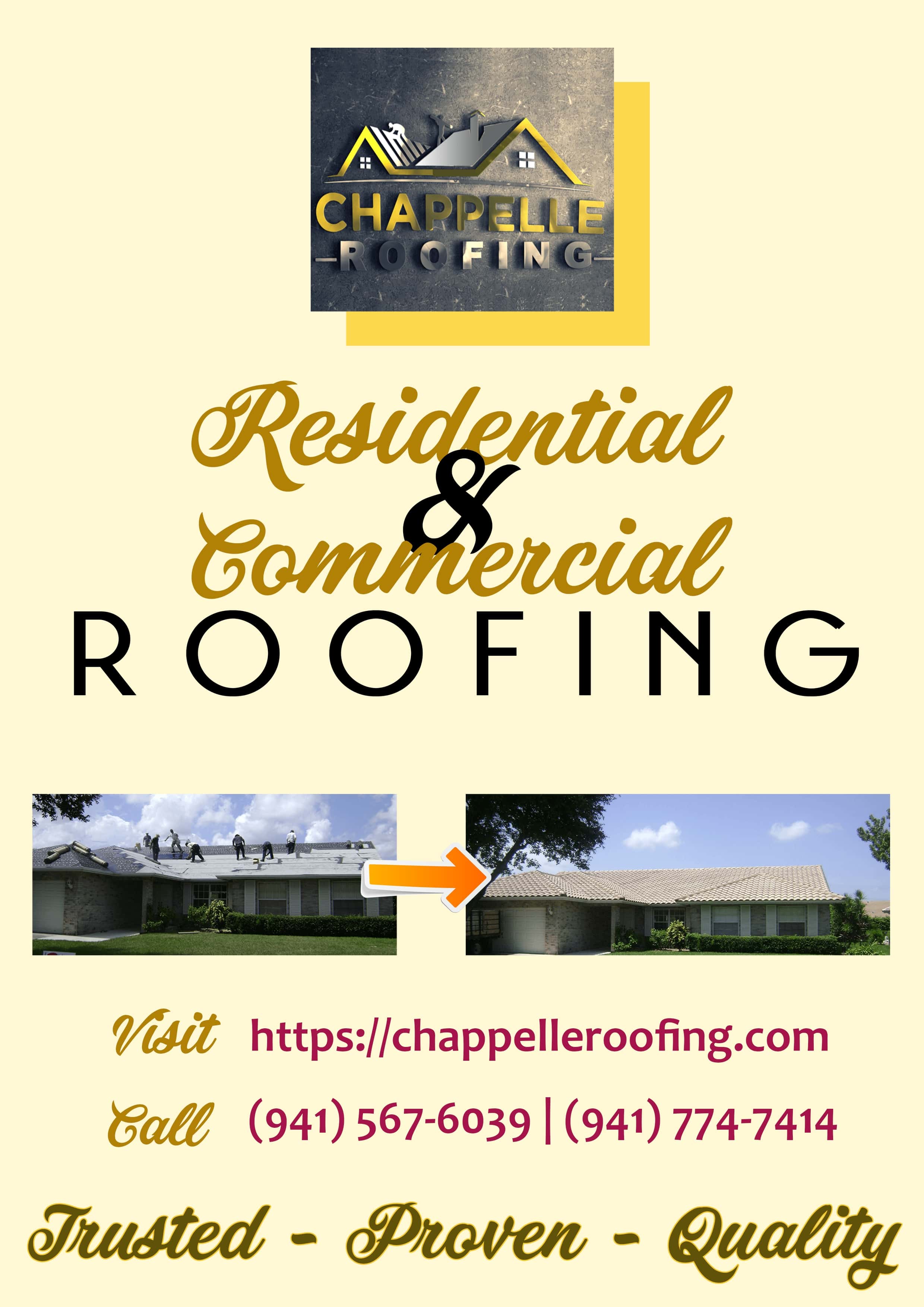 Chappelle Roofing: Commercial and Residential Roofing