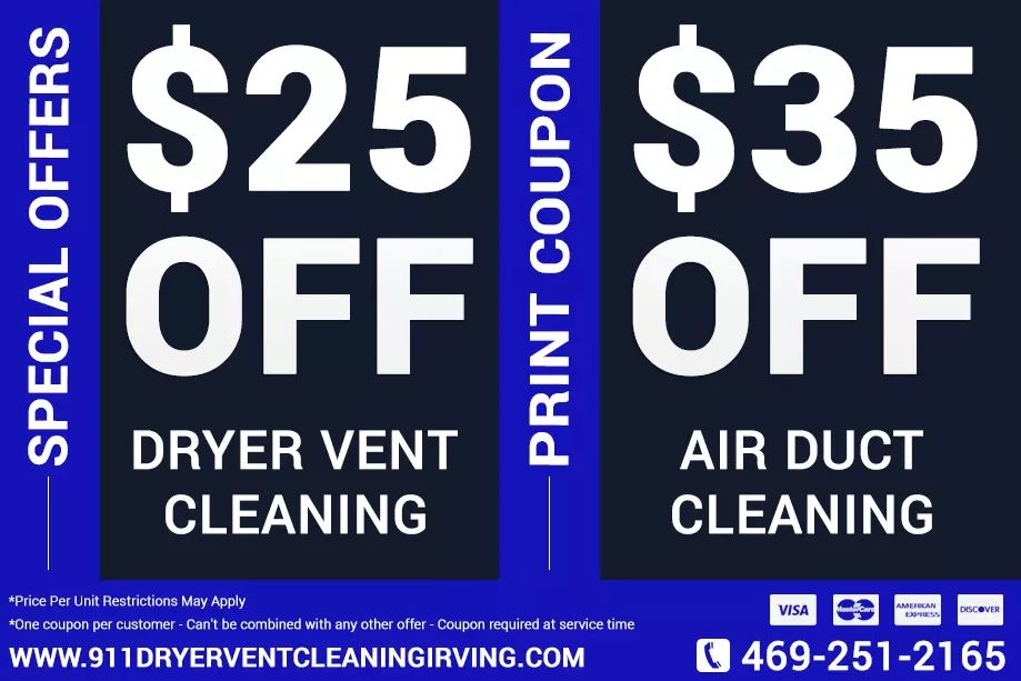 911 Dryer Vent Cleaning Irving