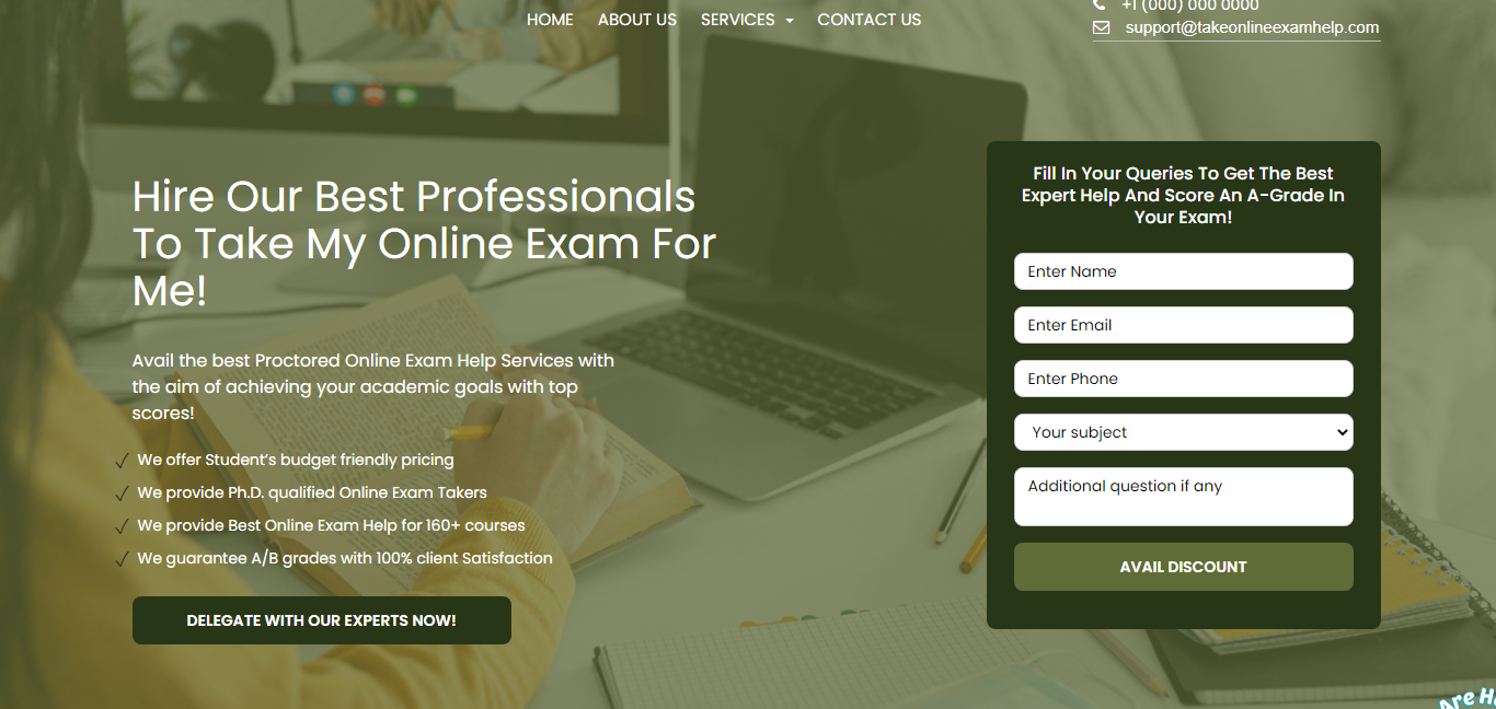 Take Online Exam help's Logo