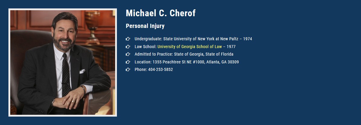 Michael C.Cherof Injury Attorney