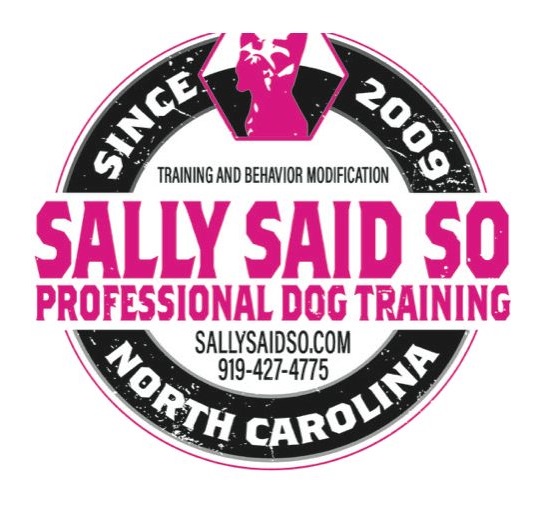 Sally Said So Puppy Training Greensboro's Logo