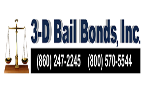 3-D Bail Bonds Manchester's Logo