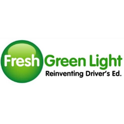 Fresh Green Light Drivng School's Logo
