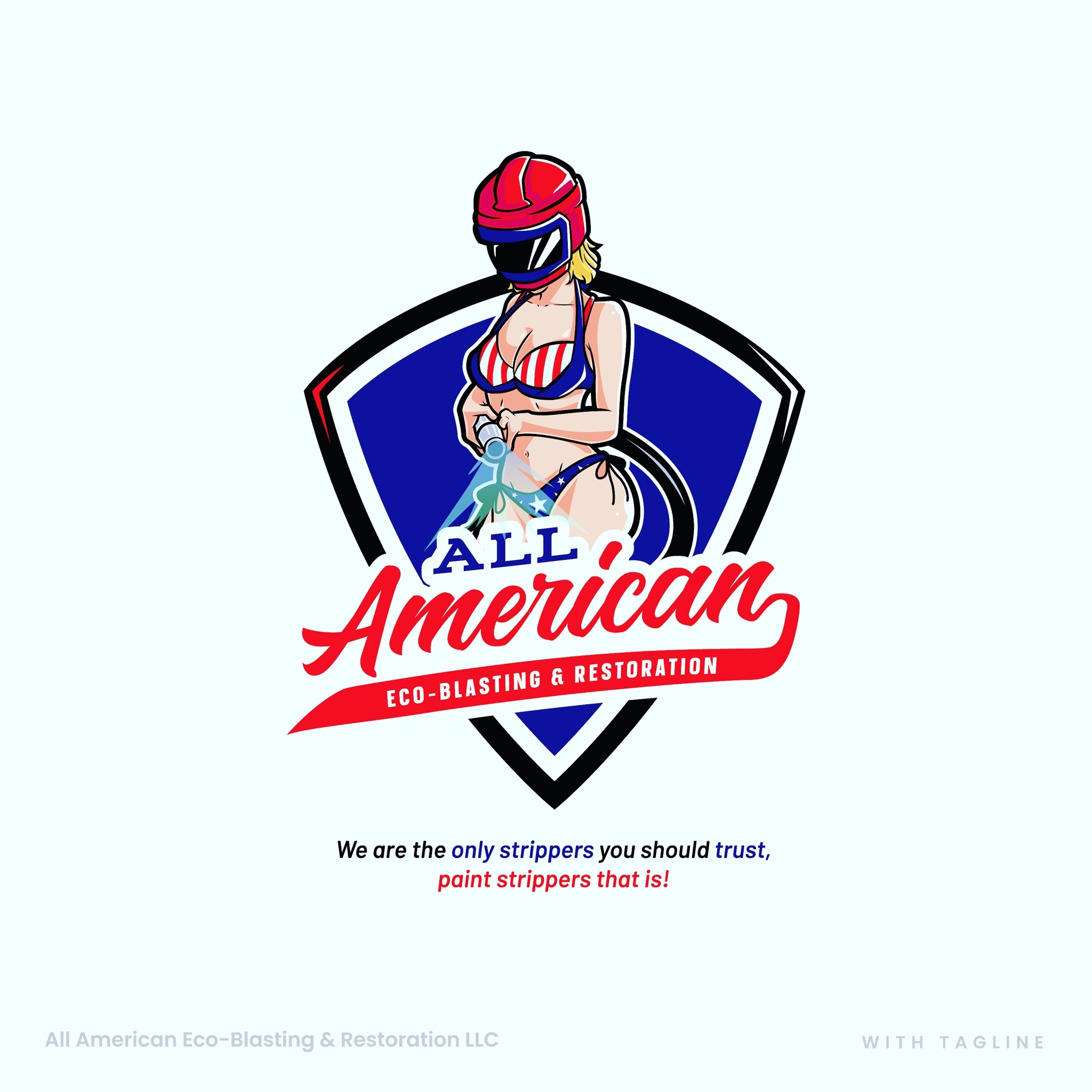 All American Eco-Blasting & Restoration LLC's Logo