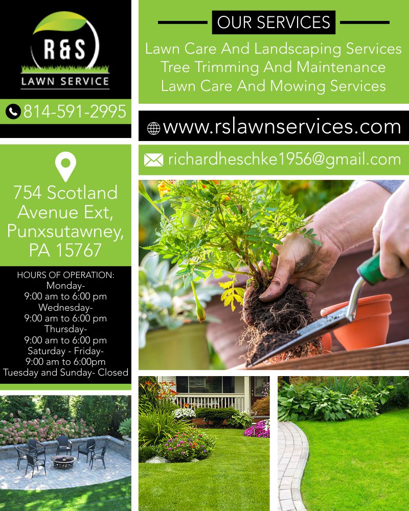 Professional Lawn Care Services Punxsutawney | R & S Lawn Service's Logo