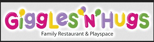 Giggles N Hugs Family Restaurant and Playspace's Logo