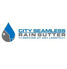 City Seamless Rain Gutter's Logo