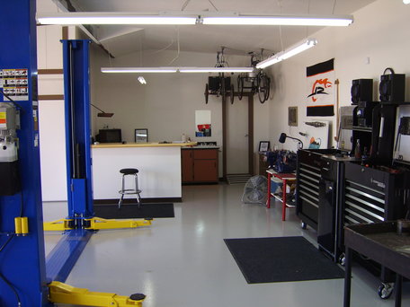 A look inside the Certa's Automobile Repair auto repair shop