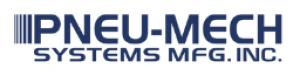 Pneu-Mech Systems Mfg INC - Finishing Systems Manufacturer's Logo