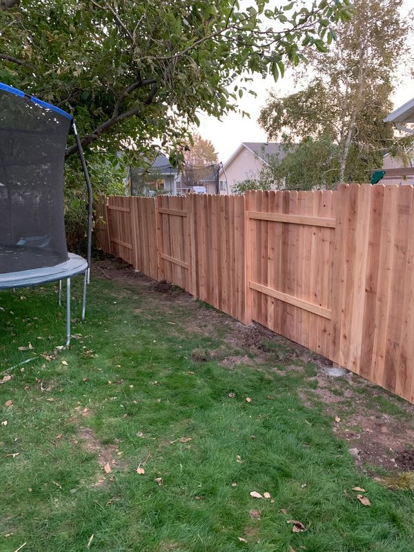 Fence construction by ogden handyman