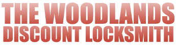 The Woodlands Discount Locksmith's Logo
