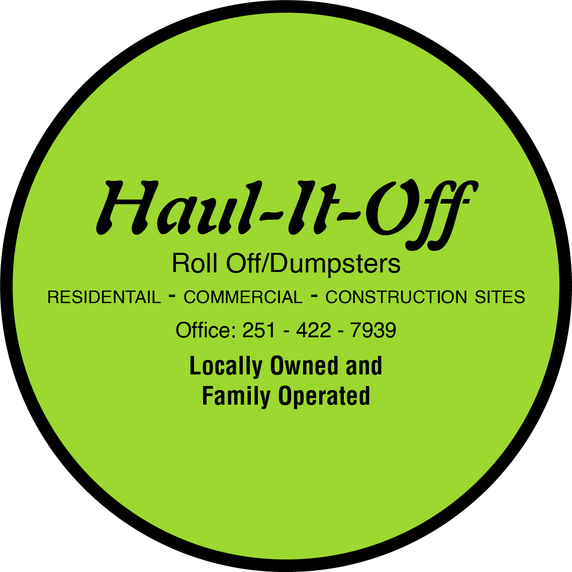 Haul-It-Off's Logo