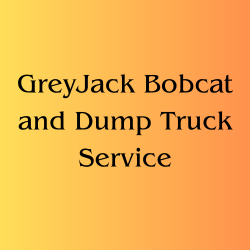 GreyJack Bobcat and Dump Truck Service's Logo