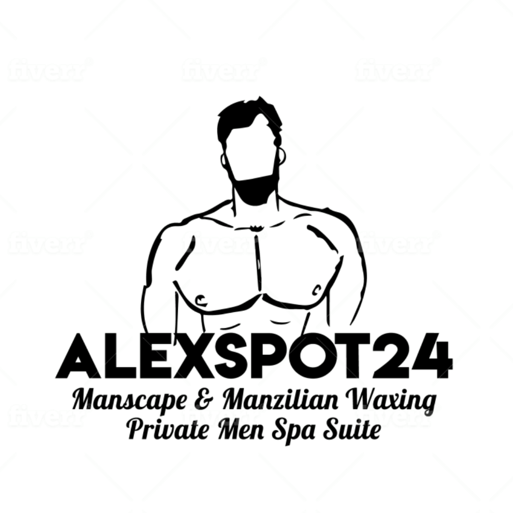 ALEXSPOT24 MANSCAPING WAXING & LASER HAIR REMOVAL FOR MEN's Logo
