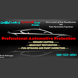 Ormond Beach Professional Auto Detailing and Ceramic Coating Specialist's Logo