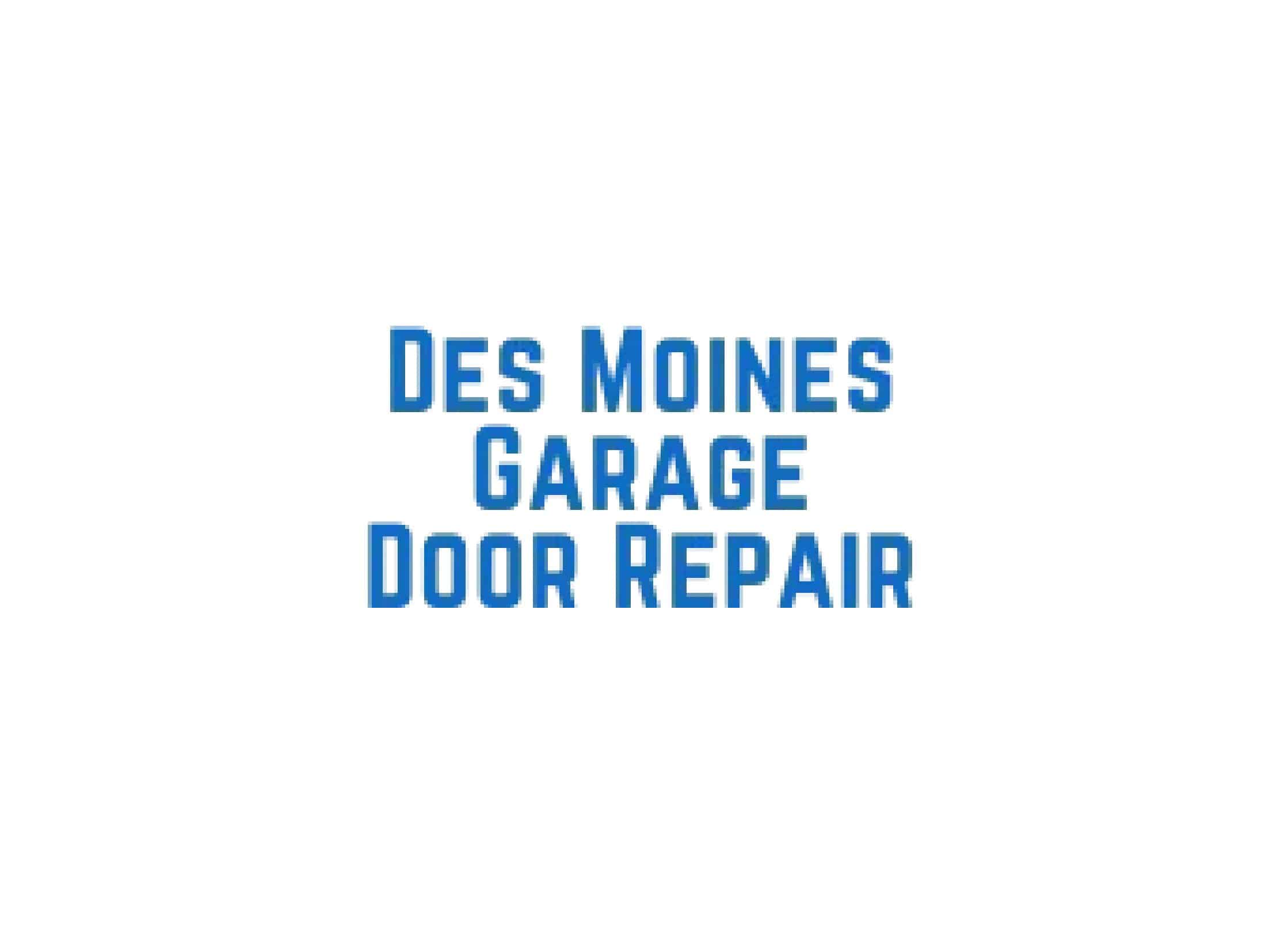 Des Moines Garage Door Repair's Logo