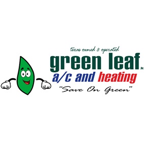 Green Leaf AC and Heating's Logo