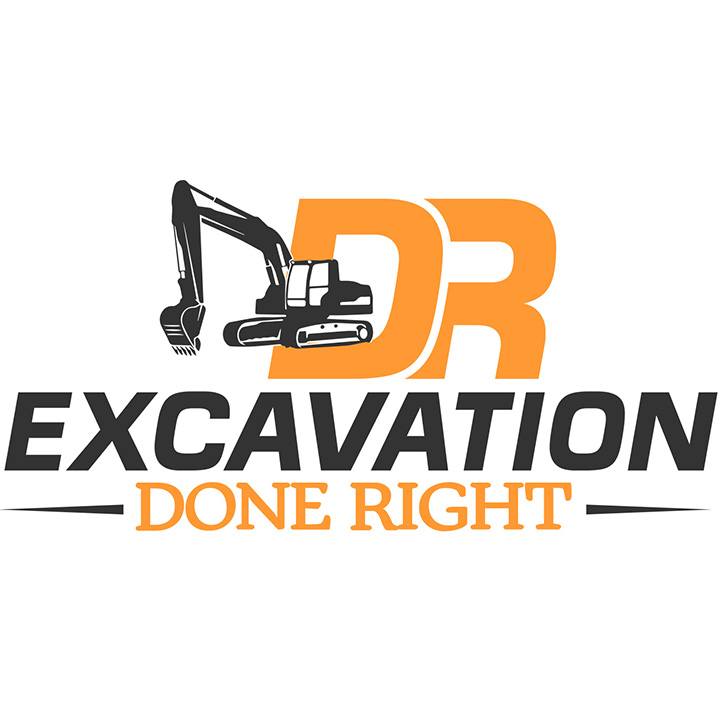 D R Excavation's Logo