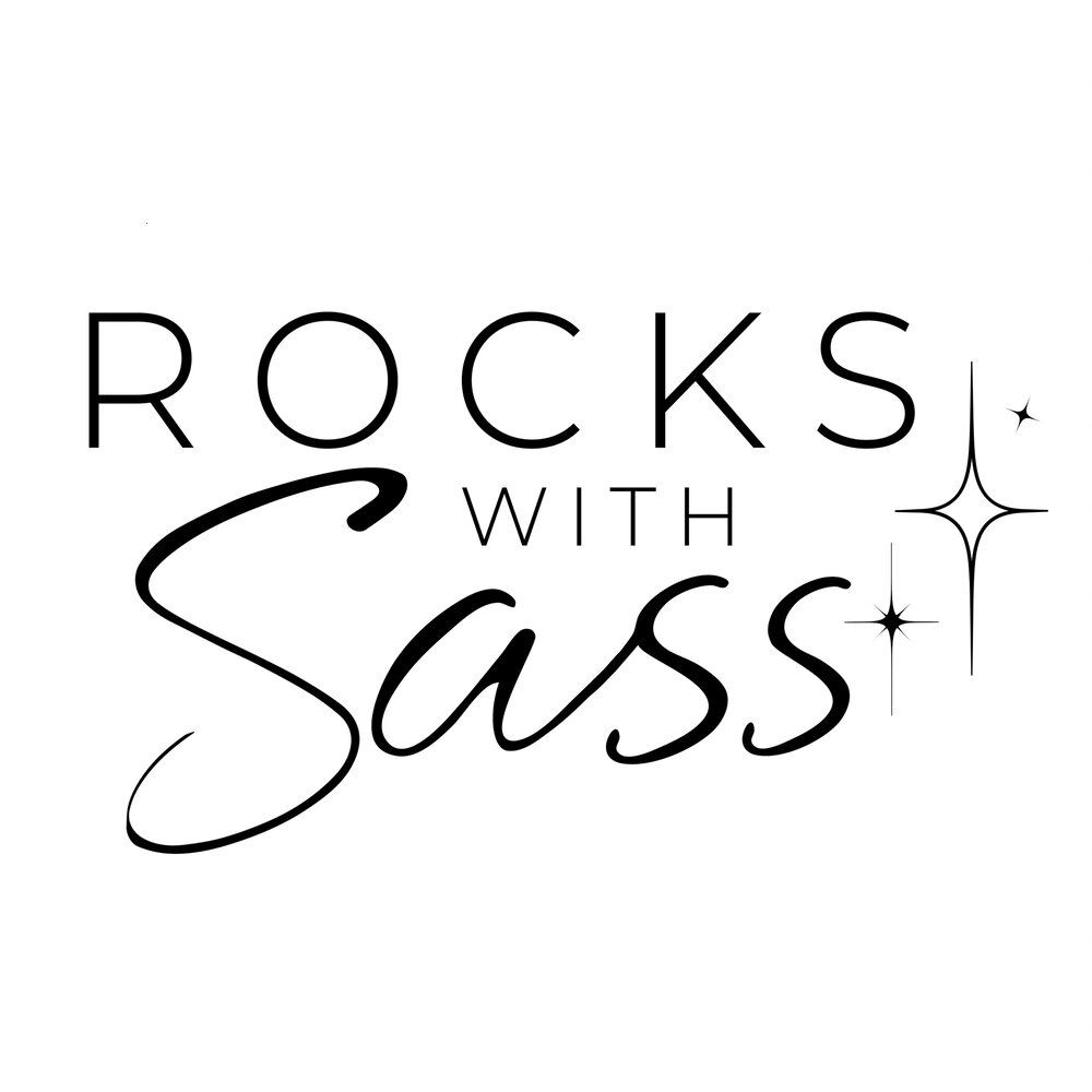 Rocks with Sass's Logo