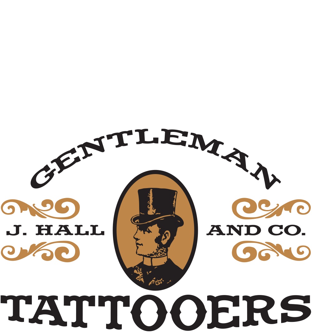 J. Hall & Co. Gentleman Tattooers's Logo