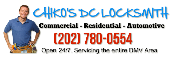 Chiko's DC Locksmith's Logo
