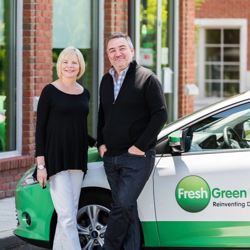 Fresh Green Light Drivng School's Logo