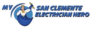 My San Clemente Electrician Hero's Logo
